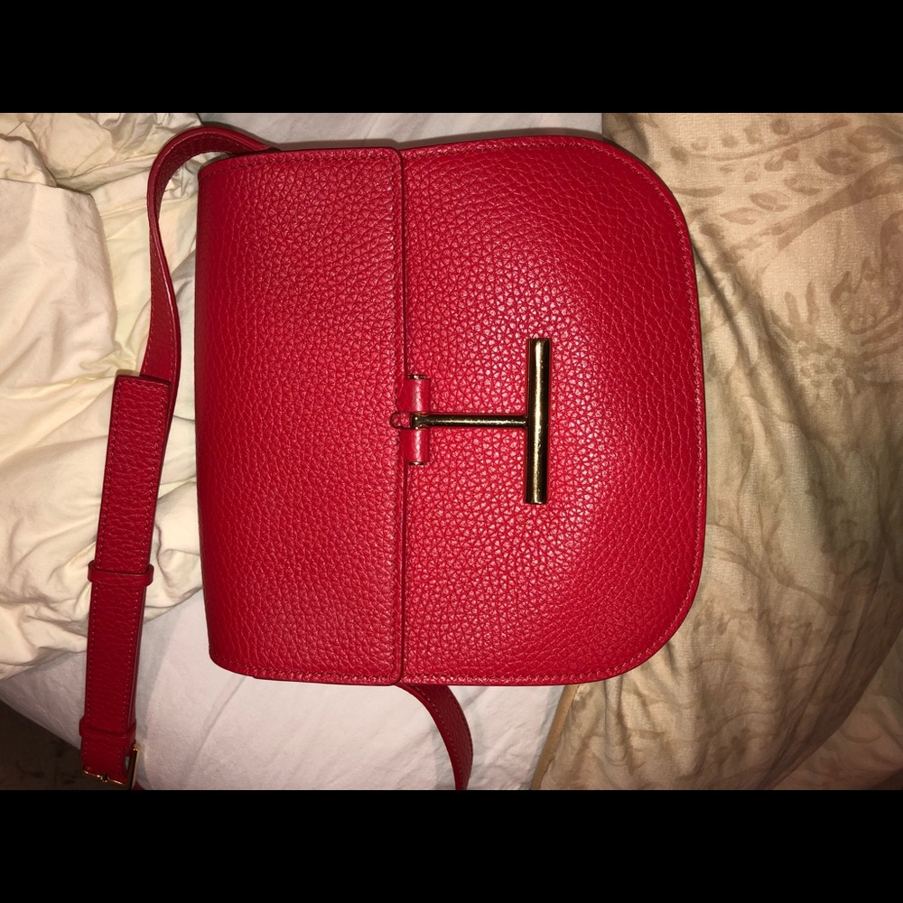 TOM FORD RED HANDBAG AUTHENTIC